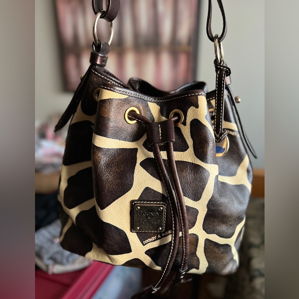 Dooney and Bourke Drawstring Bucket Bag